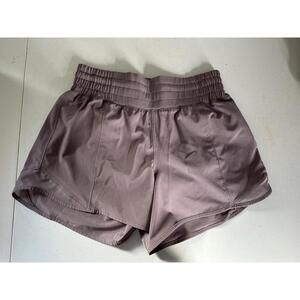 Women's LuluLemon Purple Athletic Shorts 2 Tall